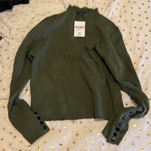 Forever 21 plus size turtleneck, cropped sweater size 3X